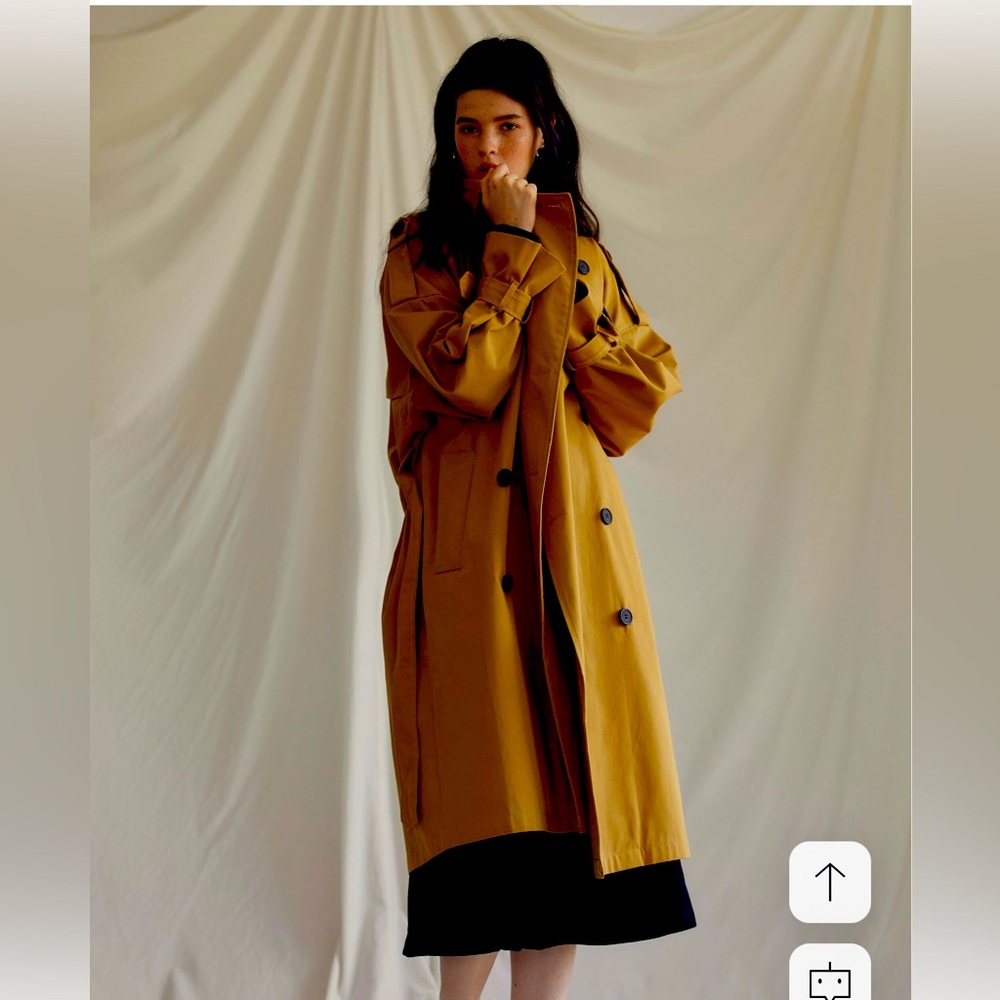 Lartigent oversized trench coat